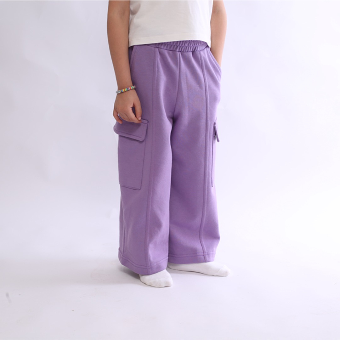 WIDE-LEG CARGO PANTS
