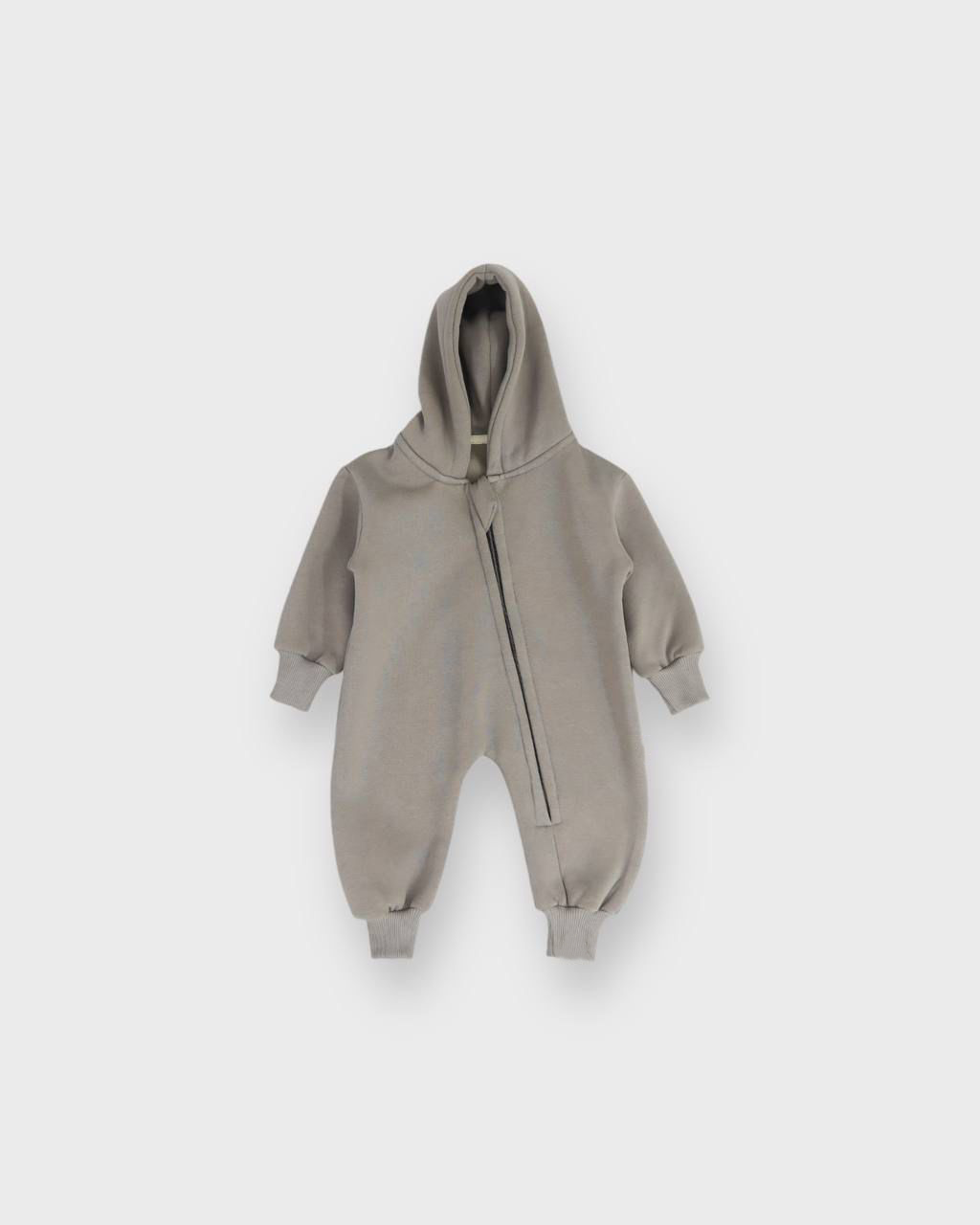 BABY HOODED JUMPSUIT