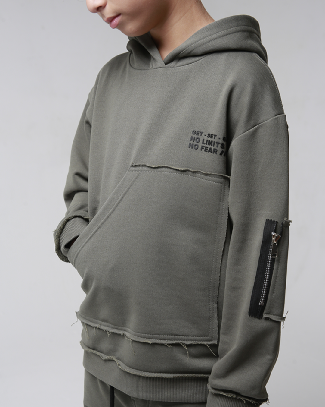 CLASSIC DARK OLIVE HOODIE & JOGGER SET