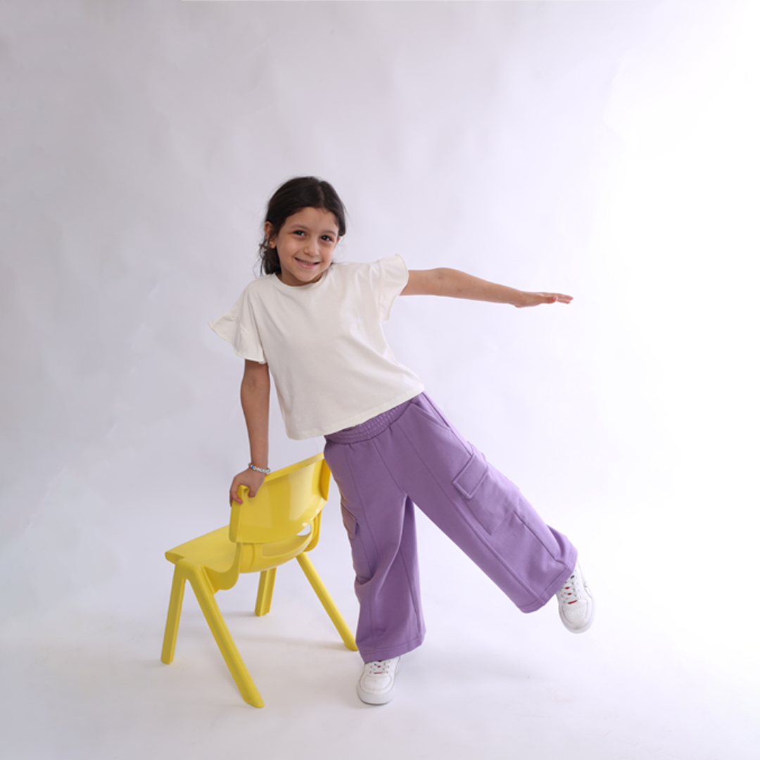 WIDE-LEG CARGO PANTS