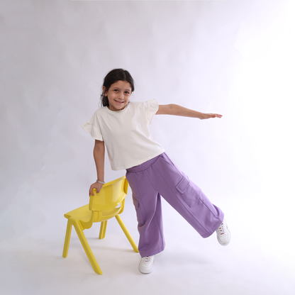 WIDE-LEG CARGO PANTS