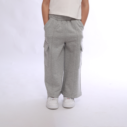 WIDE-LEG CARGO PANTS