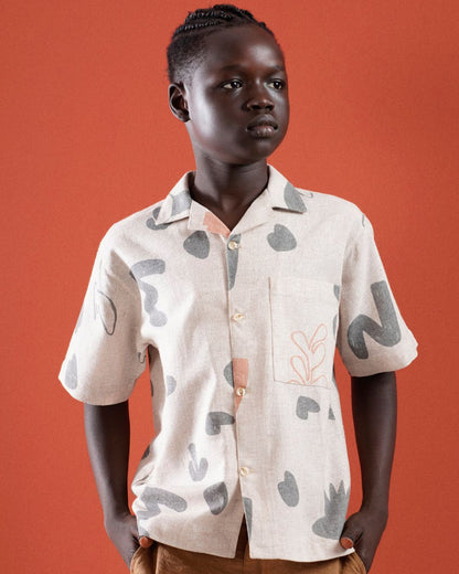 PRINTED SHIRT WITH POCKET