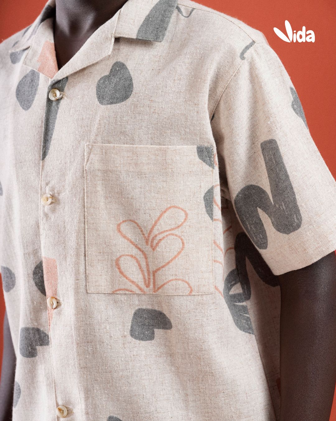 PRINTED SHIRT WITH POCKET
