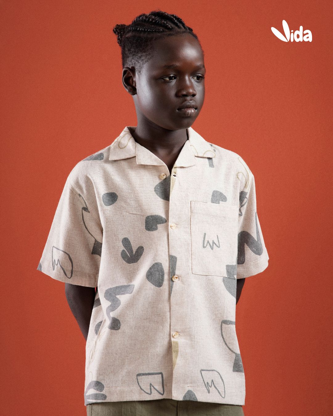 PRINTED SHIRT WITH POCKET