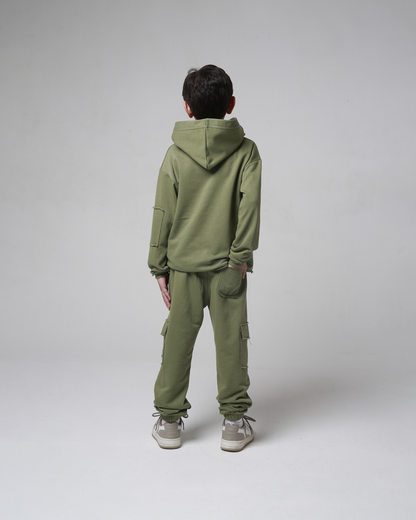 CLASSIC OLIVE HOODIE & JOGGER SET